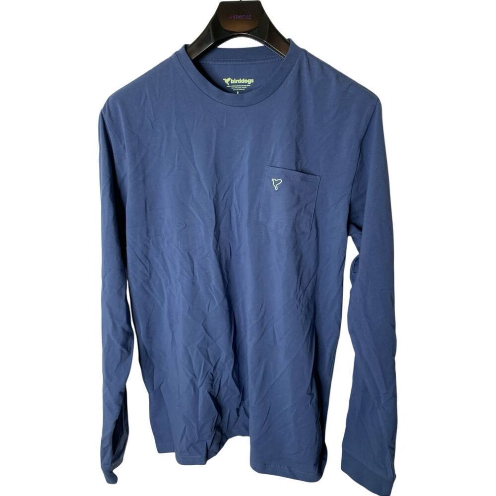 Birddogs cotton long sleeve shirt men's size large